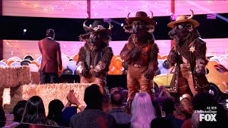 The Masked Singer 12  Buffalos sing Waiting for a Girl Like You by Foreigner [upl. by Ezekiel]