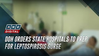 DOH orders state hospitals to prep for leptospirosis surge [upl. by Eromle]