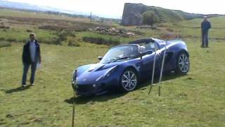 Nick Pollitt Lotus Elise at the Angelsey Car Trial [upl. by Nawram]