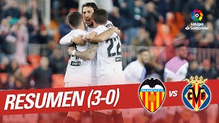 Resumen de Valencia CF vs Villarreal CF 30 [upl. by Ahsikcin115]