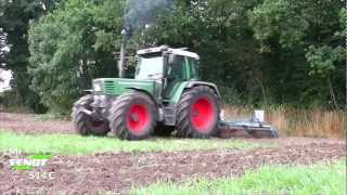 Grubbern mit Fendt Favorit 514 C und Lemken Grubber HD [upl. by Sacul]