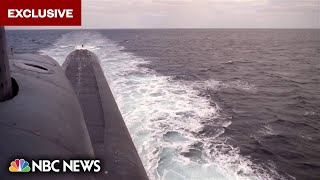 Exclusive access during a US Navy submarines nuclear missile test [upl. by Gnal]