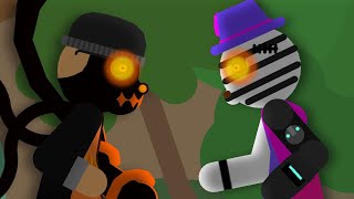 Insolence Pony vs Insolence Zizzy  Roblox Piggy Sticknodes animation [upl. by Bhayani]