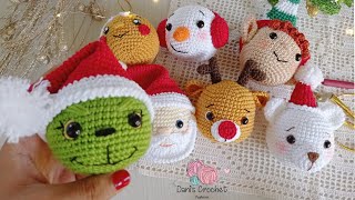 EL AMA la navidad tanto como tú 😍teje ya al tierno Grinch 💚 🎄 esfera 37 [upl. by Lytle]