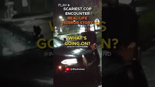 Creepiest Cop Encounter Ever Man Takes Out Phone and Captures It On Camera police trafficstop [upl. by Yralam]