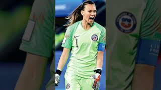 Christiane Endler💪Strongest Magical Women Goalkeeper😎 alisha rachel jessie footballshort [upl. by Yalc]