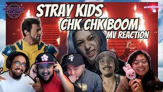 Stray Kids quotChk Chk Boomquot MV  REACTION  this is wild [upl. by Cowey]