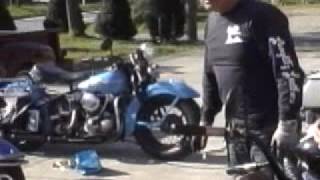 HarleyDavidson Knucklehead amp VL Kickstart [upl. by Haldan942]