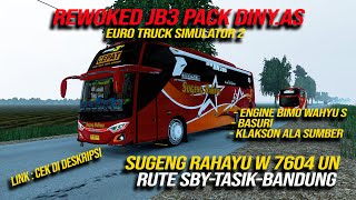 MABAR JB3 PACK DINY MAP JATENG V3  EURO TRUCK SIMULATOR 2 [upl. by Lyrrad]