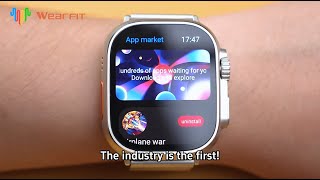 Wearfit watch application market [upl. by Adehsor]