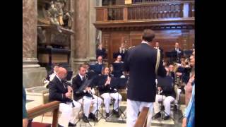 Stadtkapelle Laupheim musiziert im Petersdom zu Rom [upl. by Garrot382]