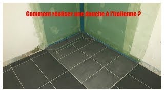 Comment réaliser une douche à litalienne Suite parentale partie 1 [upl. by Ennaeed]