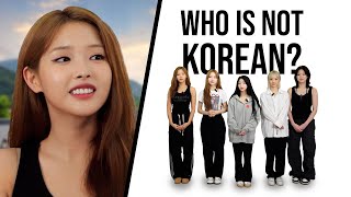 4 Korean Kpop Idols and 1 Imposter Guess Whos Not Korean ft Loossemble [upl. by Yaron285]