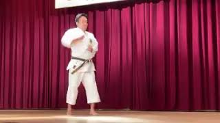 Kata Chinto  Sensei Zenshun Shimabukuro Son of Hanshi Zenpo Shimabukuro [upl. by Llennyl]