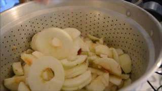 Making Apple Juice with a steam juicer [upl. by Gordan]