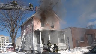 HackensackNJ Fire Department 2nd Alarm 1518 [upl. by Ettener]