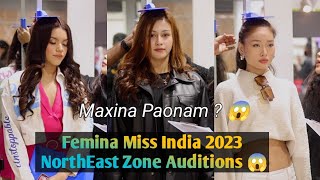 Miss India 2023 NORTHEAST Auditions Day vlog by Beauty Queens Northeast [upl. by Ssyla]