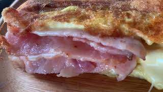 🔥Bacon Cheese Toastie  培根奶酪吐司 [upl. by Wilmott]