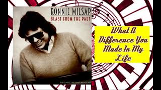 Ronnie Milsap  What A Difference You Made In My Life Live 1981 [upl. by Airbmak338]