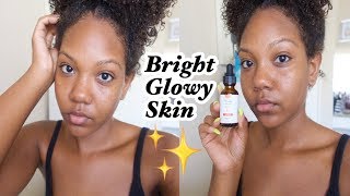 MY SKINCARE ROUTINE FOR BRIGHT GLOWY ACNE FREE SKIN FT MELAO VITAMIN C SERUM [upl. by Chery]