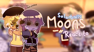 Solarballs Moons reacts to the Earthlings  part 456  Gacha Club [upl. by Pall]