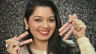 LAKME 9 TO 5 Weightless Lip and Cheek Matte Mousse Lip Colour  Review amp Swatches [upl. by Manvel]