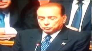 Letta rivolto ad Alfano Berlusconi un grande [upl. by Anayek981]