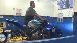 Yamaha FZ150i PowerTRONIC ECU Dyno Tuning  Motodynamics Technology Malaysia [upl. by Ethban347]