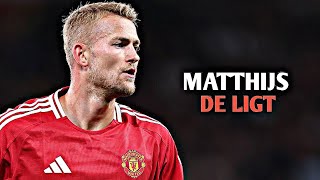 Matthijs de Ligt  Welcome to Manchester United  Defensive Skills Tackles amp Goals  HD [upl. by Gargan]