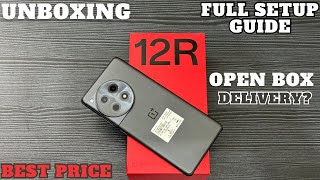 OnePlus 12R Unboxing  Full Setup Guide  Open Box Delivery Fraud   oneplus12series [upl. by Nodnas]