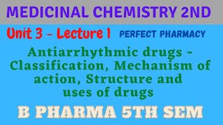 Antiarrhythmic drugs medicinal chemistry  Classification  Disopyramide phosphate synthesis [upl. by Ynwat791]