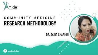 Community Medicine  Research Methodology [upl. by Firestone314]