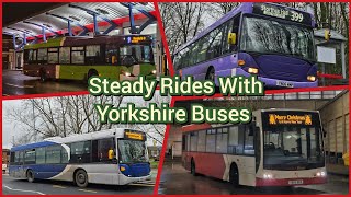 SRE80 Steady Rides With Yorkshire Buses Ft Liam [upl. by Rubma]