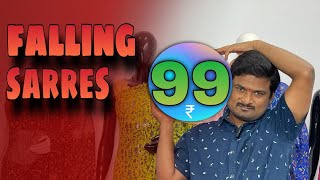 FALLING SAREES ONLY JUST 99 [upl. by Rivard]