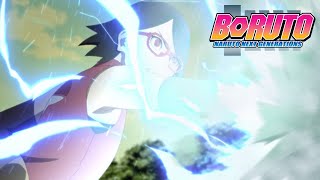 Sarada Learns Chidori  Boruto Naruto Next Generations [upl. by Jezabel186]