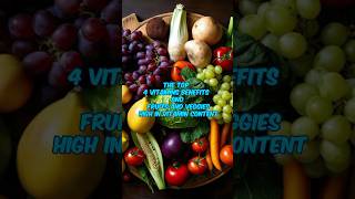 4 Vitamins Benefits shorts health [upl. by Sara]