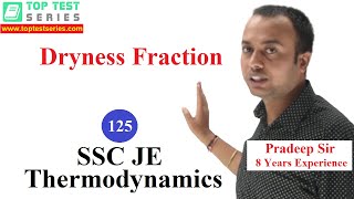 What is Dryness Fraction in Hindi Thermodynamics SSC JE Classes 125 Mechanical Engineering [upl. by Joby]