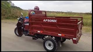 How to drive Apsonic Cargo tricycle [upl. by Omora]