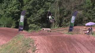 Open Class Race 2  East Coast Mini Motos Pitbike Nationals  Happy Ramblers [upl. by Itoc]