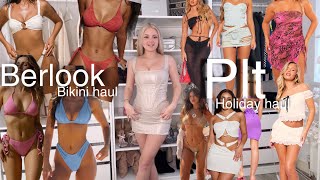 Berlook swimwear haul  plt holiday haul  ad  discount code [upl. by Llemor234]