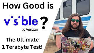 Visible by Verizon The Ultimate 1TB Hotspot Test and Review Is it enough for Full Time RV Living [upl. by Ellessig]