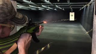 Shooting a full auto open bolt Ruger 1022 in 22LR [upl. by Teryn]