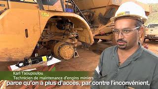 Technicien ne de maintenance dengins miniers en NouvelleCalédonie [upl. by Naujud]