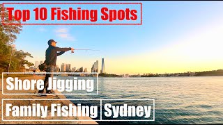 Top 10 Fishing Spots  Blues Point  Shore Jigging Sydney [upl. by Llednav]