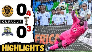 Kaizer Chiefs 04vs 30 Marumo Gallants Highlights CUFA CUP [upl. by Chang122]