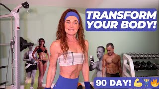 90Day LIVE Weight Loss amp Strength Challenge Transform Your Body [upl. by Wendalyn]