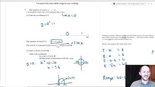 GCSE Maths Tuition Lesson 29 AIMING FOR A GRADE 9 PAPER 2 Exam Practice [upl. by Assilen]