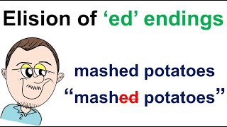 Elision of ed endings  Connected speech [upl. by Nnov]