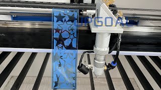 Small 90W Acrylic Co2 Laser Engraving Cutting Machine 900600mm [upl. by Ttereve607]