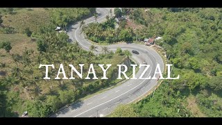 TANAY RIZAL PHILIPPINES  DRONE SHOT [upl. by Ecnesse891]